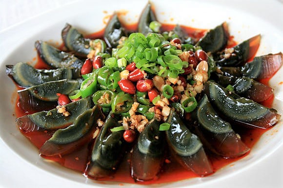 凉拌【麻辣青椒皮蛋】火锅前菜/小吃 (2-3人份) 300g